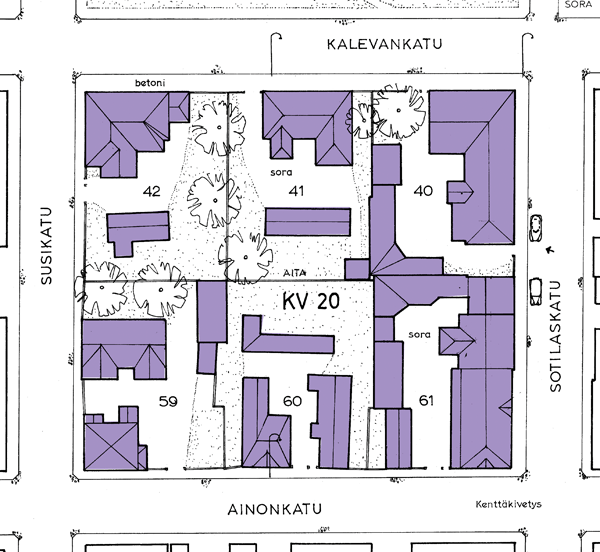 Map of the block