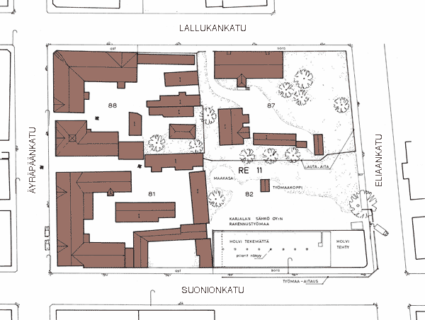 Mapa del barrio